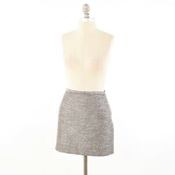 Broadway & Broome madewell metallic twill skirt NW - Picture 6 of 6